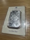 Royal Mint The Gothic Crown 1 oz .9999 Silver Bar In Sealed Assay Signed Jessopp
