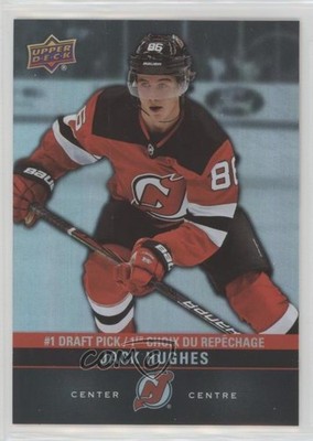 2019-20 Upper Deck Tim Hortons Collector's Series #1 Draft Pick Jack Hughes 0o5t
