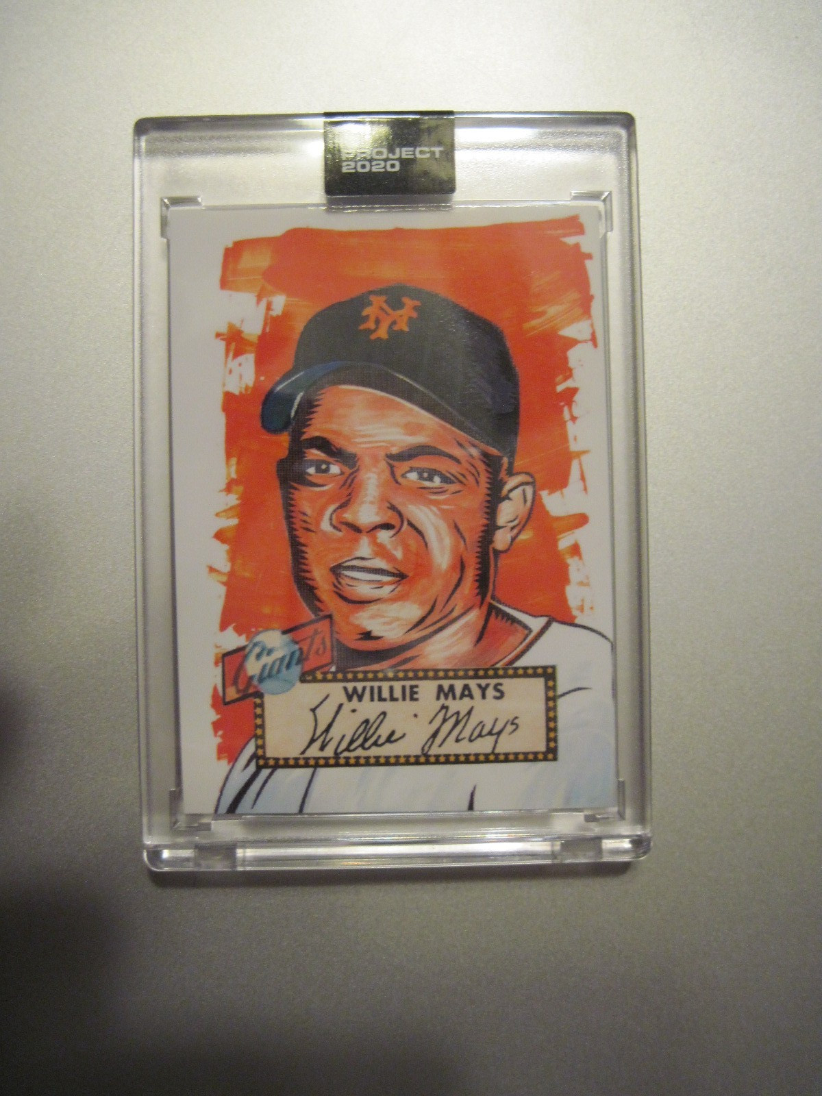 2020 Topps Project 2020 #143 Willie Mays/5930*/Blake Jamieson