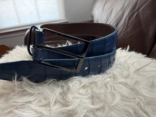 Beautiful caiman crocodile belt. Dress To Impress or Golf.