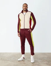 GSTQ Men's All Tracks Jogger Red Size XX-Large