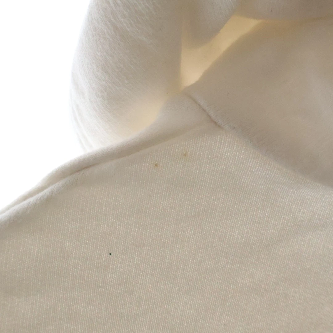 CHROME HEARTS x MATTY BOY CHOMPER FELPA CON CAPPUCCIO FERRO DI CAVALLO PULLOVER BIANCO