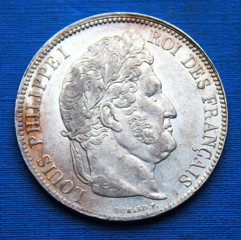 Ecu de 5 Francs (Argent), Louis Philippe Ier - 1834 A - Photo 1/4