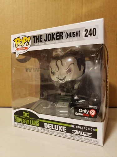 Funko Pop Heroes #240 Deluxe Jim Lee The Joker (Hush) GameStop Exclusive *NEW*