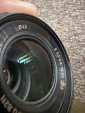 Sony 18?55mm f/3.5?5.6 OSS Lens zoom lens e mount.