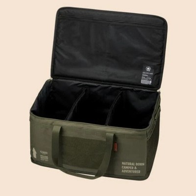 CARGO CONTAINER Custom Bag L 52L Khaki Multipurpose Camping Storage Tote /New