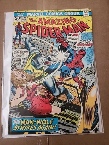 The Amazing Spider-Man #125 OCT 1973 FN Marvel Comics