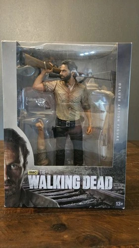 The Walking Dead 10 Inch Rick Grimes Deluxe Action Figure