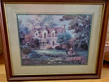 Home Interior by Lee K Parkinson beautiful picture of house w children playing d