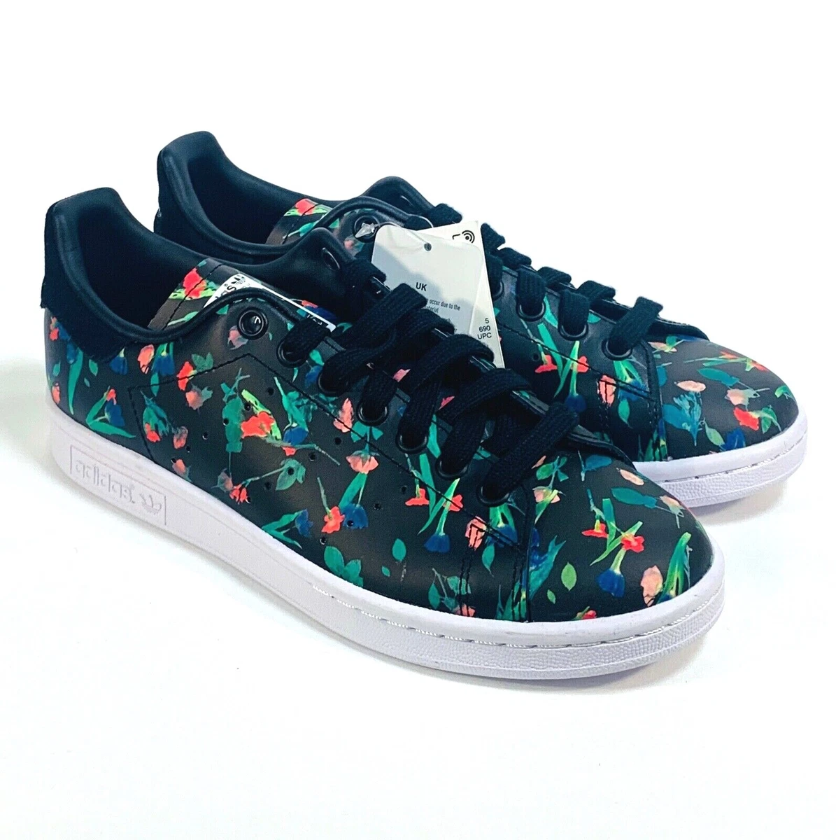 adidas STAN SMITH Originals Shoes, Floral