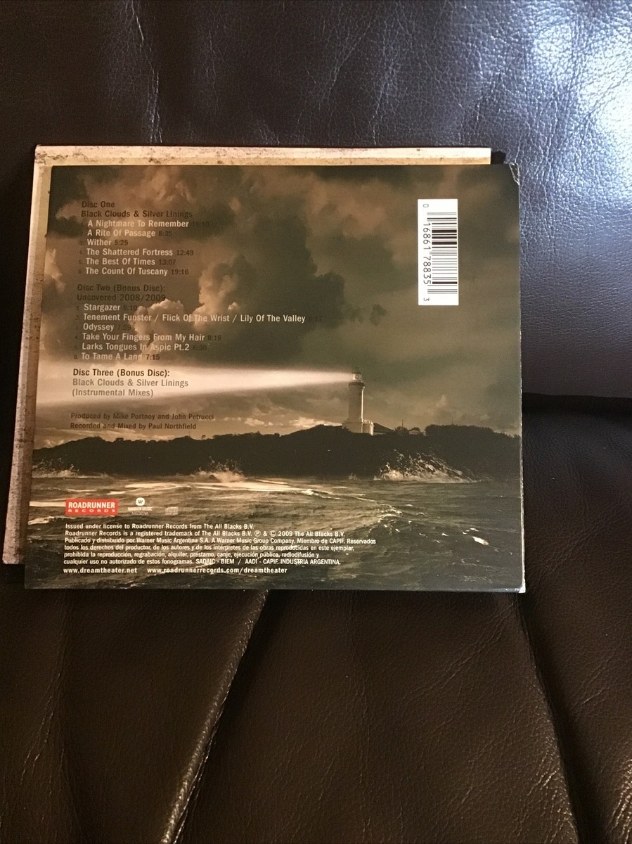 CD- Dream Theater- Black Clouds & Silver Linings- Original