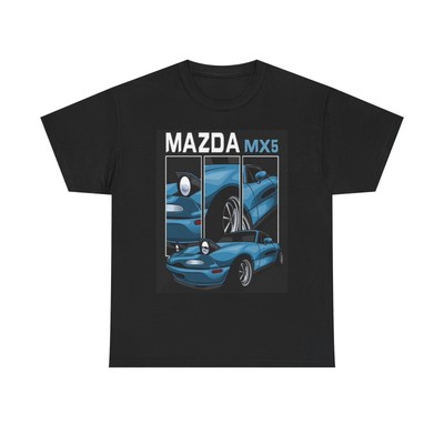 Mazda Mx5 Miata Graphic T Shirt JDM Tuner Car Show Unisex Heavy Cotton Tee