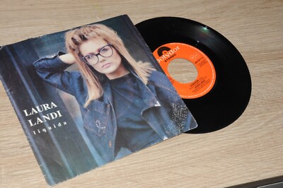LAURA LANDI Liquid Italo Disc PROMO 45 Umdrehungen 7''