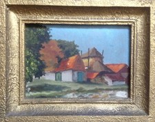 ::AF MONOGRAMMED °FARM FARMHOUSE° NATURE VILLAGE ANTIQUE IMPRESSIONISM