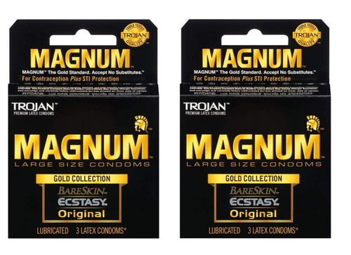 Trojan Magnum Gold Collection Condoms