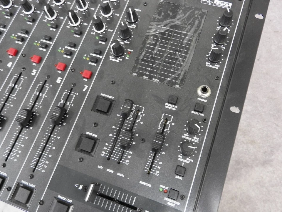Behringer Pro Mixer DX2000USB 7-channel DJ Analog Mixer  Black Audio Japan Used - Image 3 of 4