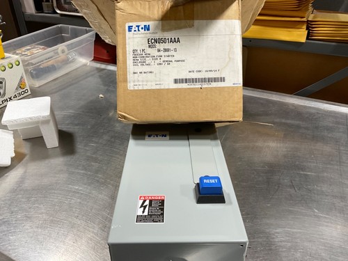 EATON ECN0501AAA 120 VOLT COIL STARTER NEU IM KARTON - Bild 1 von 4