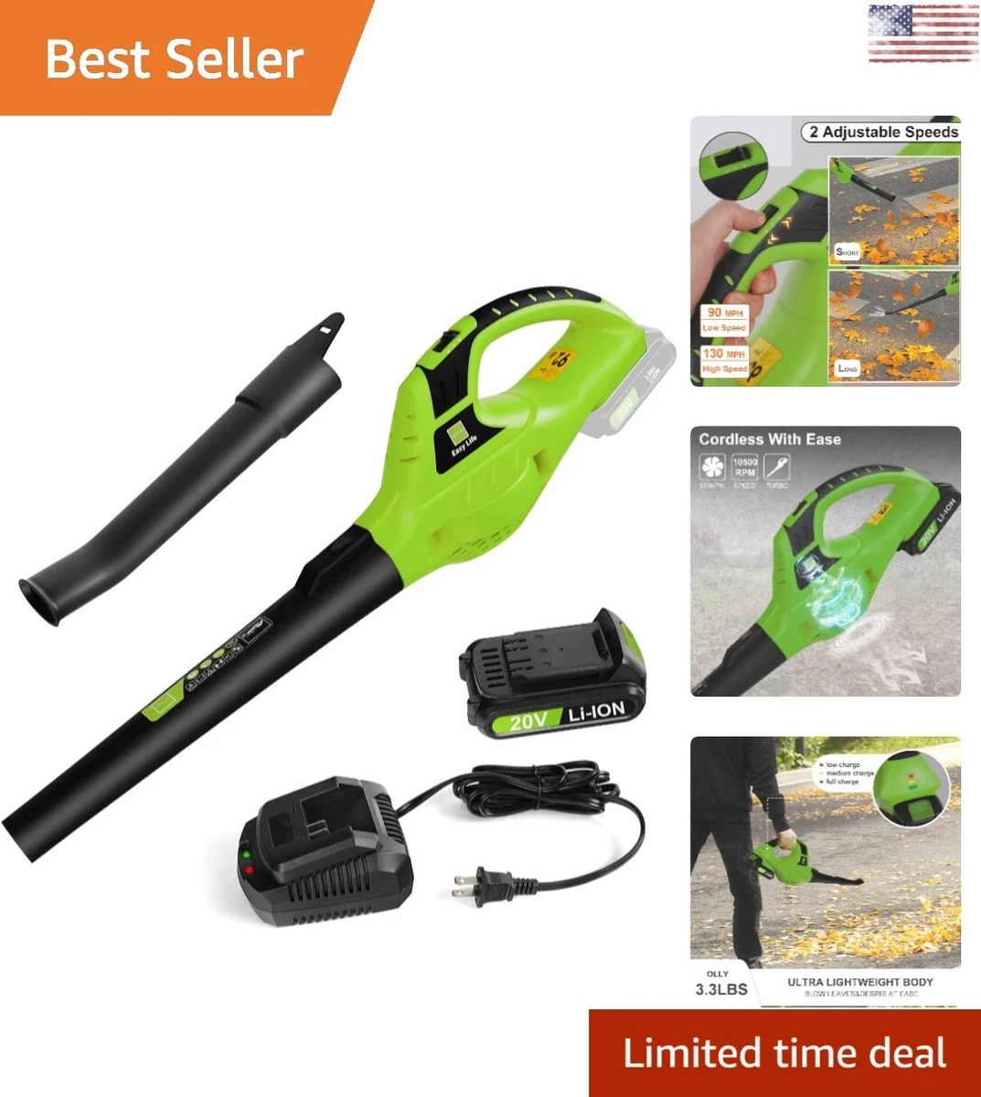 High powered shop leaf blower