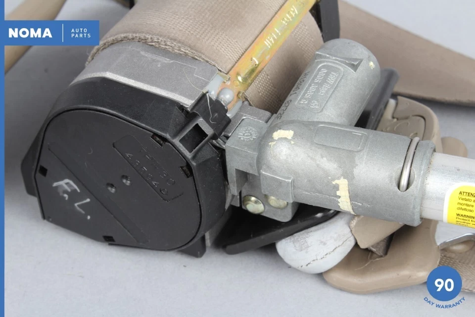 98-03 Jaguar XJ8 Super V8 VDP X308 retractor de cinturón de seguridad delantero izquierdo AEK OEM Foto 3 de 4