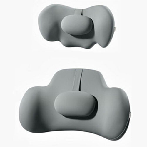 Headrest Lumbar Cushion Back Support Chair Car Office Rest Settee Pillow Soft - Afbeelding 1 van 17