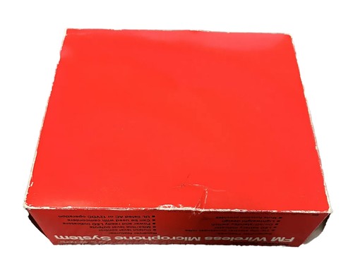 Wireless Microphone Transmitter & Receiver System W/Box Realistic 49-MHz FM CRV - Picture 9 of 9