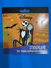 DISNEY TIM BURTON  S THE NIGHTMARE BEFORE CHRISTMAS 6 PAGE STICKER PACK BY SANDY