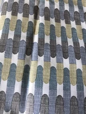 Robert Allen Fabric 2012 Textured Tiles Rain Modern Cotton Upholstery Drapery