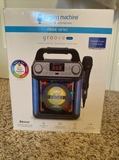 Singing Machine Groove Mini Karaoke System. LED. Connect to your TV for lyrics.