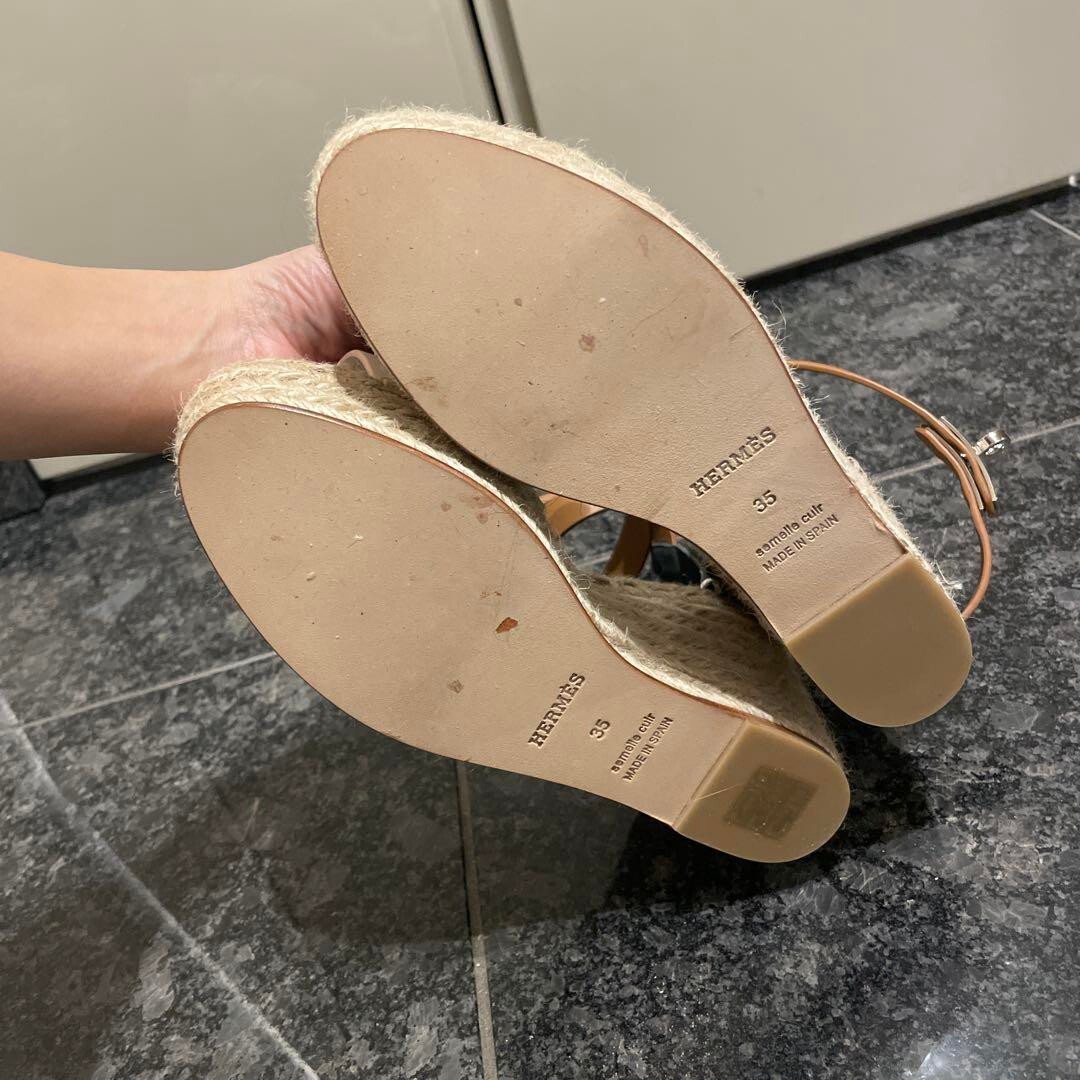 HERMES★ESPADRILLE  TIPOLI ★SIZE 37 ★最後の１足 ★ Hermès Tipoli Espadrilles - Size 37 ○ Labellov ○ Buy and