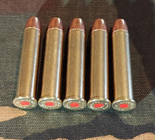 45-70 GOVERNMENT SNAP CAPS SET OF 5, BRASS AND FMJ, REAL 350gr WEIGHT  