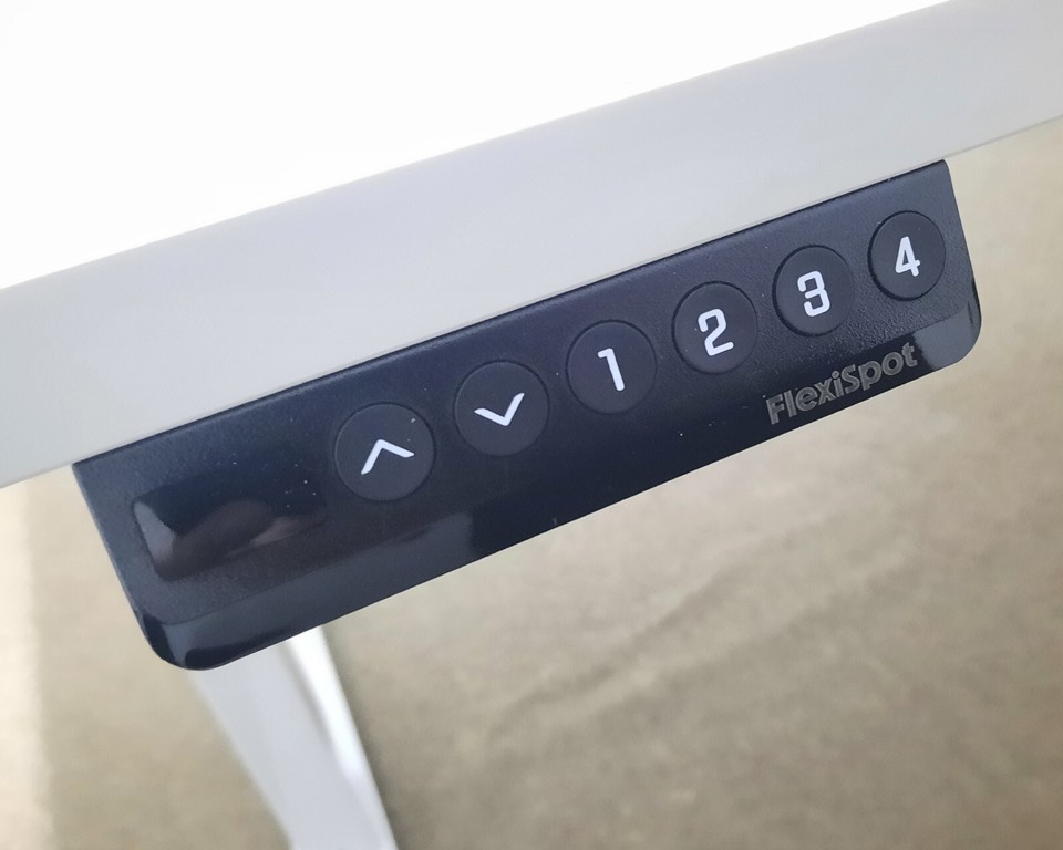 New FlexiSpot Electric Standing Desk White Assembled Height Adjustable