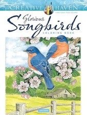 Image of Creative Haven Glorious Songbirds Coloring Book the New