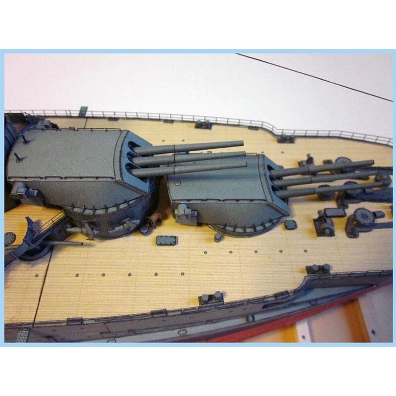 1:250 scale USS Arizona BB-39 Battleship DIY 3D Paper Card Model