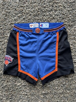 Vintage New York Knicks 1995/1996 Official Champion Pro Cut