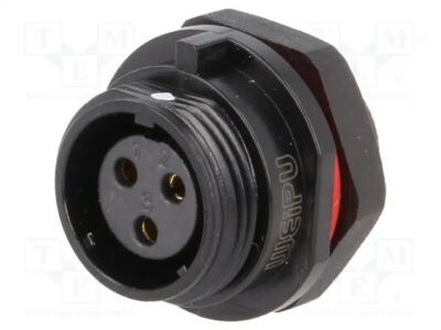 SP13 13A PIN: 3 Buchse weich IP68 Löten  für platten SP1312/S3 WEIPU-Steckverbi