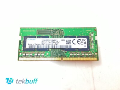 Samsung 8GB DDR4 3200 MHz PC4-25600 SODIMM - M471A1G44AB0-CWE | eBay