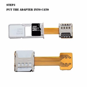 New Dual Sim Card Adapter Duo Sim Converter Fr Huawei Mate P10 P9