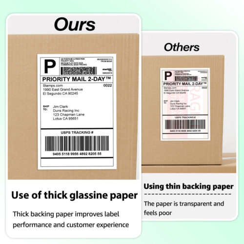 For Zebra (1"x1") Shipping Labels, LP2742, LP2824, LP2844, LP3742, R402 Printers - Picture 11 of 34