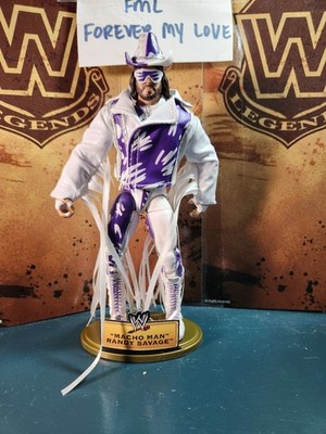 MATTEL WWE CUSTOM ULTIMATE EDITION WM VII RANDY MACHO MAN SAVAGE W/ SHIRT