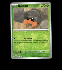 Dwebble – 011/182 – Destined Rivals – Reverse Holo – Near Mint Pokemon Card TCG