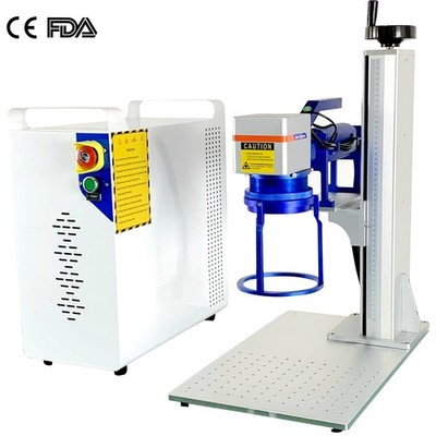 60W JPT MOPA M7 Fiber Laser Marking Machine Color Mark Silver Stainless FDA CE