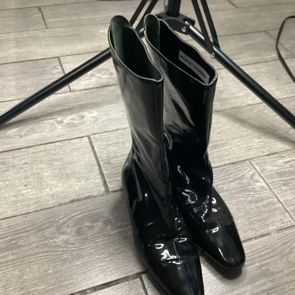 Manolo Blahnik Women's Leather - Image 3 of 4