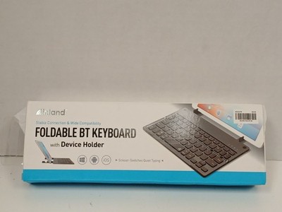 Inland Foldable BT Keyboard With Device Holder  *NO CORD*