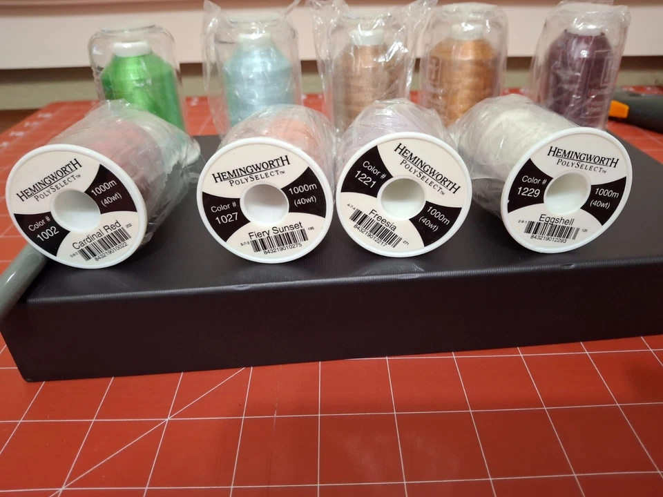 Polyester Machine Embroidery Thread Brand New Never Opened Eleven spools - Image 4 of 4