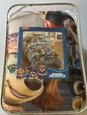 Nickelodeon Paw Patrol Mighty Movie Microfiber Twin Reversible Comforter 64"x86"