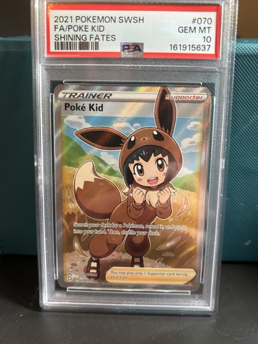 Poké Kid graded PSA 10 for sale on eBay