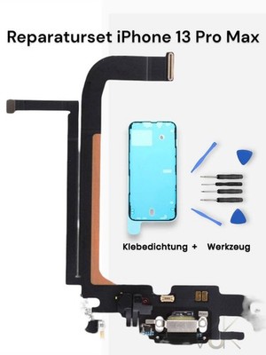 Für Original Apple iPhone 13 Pro Max Ladebuchse Schwarz Charging Port Flex