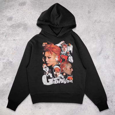 G-DRAGON HOODIE BIGBANG KPOP JERSEY GD ÜBERMENSCH CONCERT OUTFIT