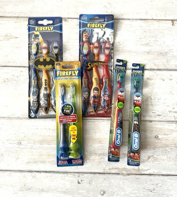 Oral-B Children s Toddler Kids Toothbrushes Bundle 10 Pack Disney Cars Batman 