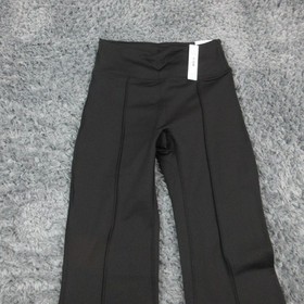PINK Victoria's Secret Pants Womens Small Black Winter Performance 24x31 NWT